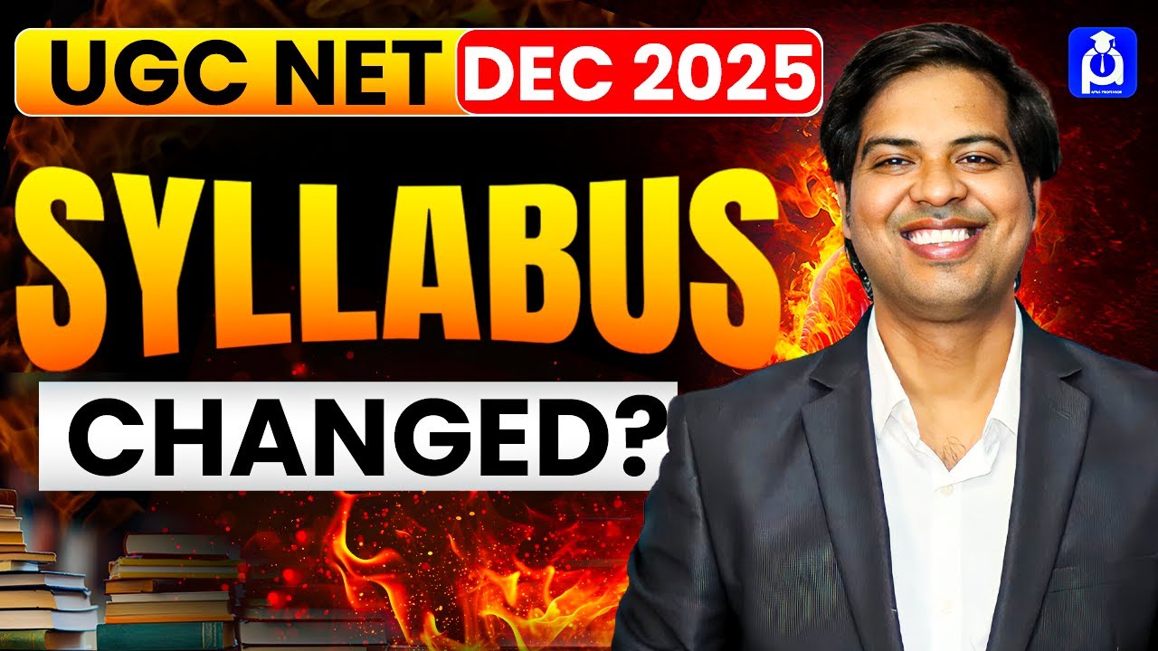 UGC NET Syllabus 2025 & Paper 1 Updates 📚