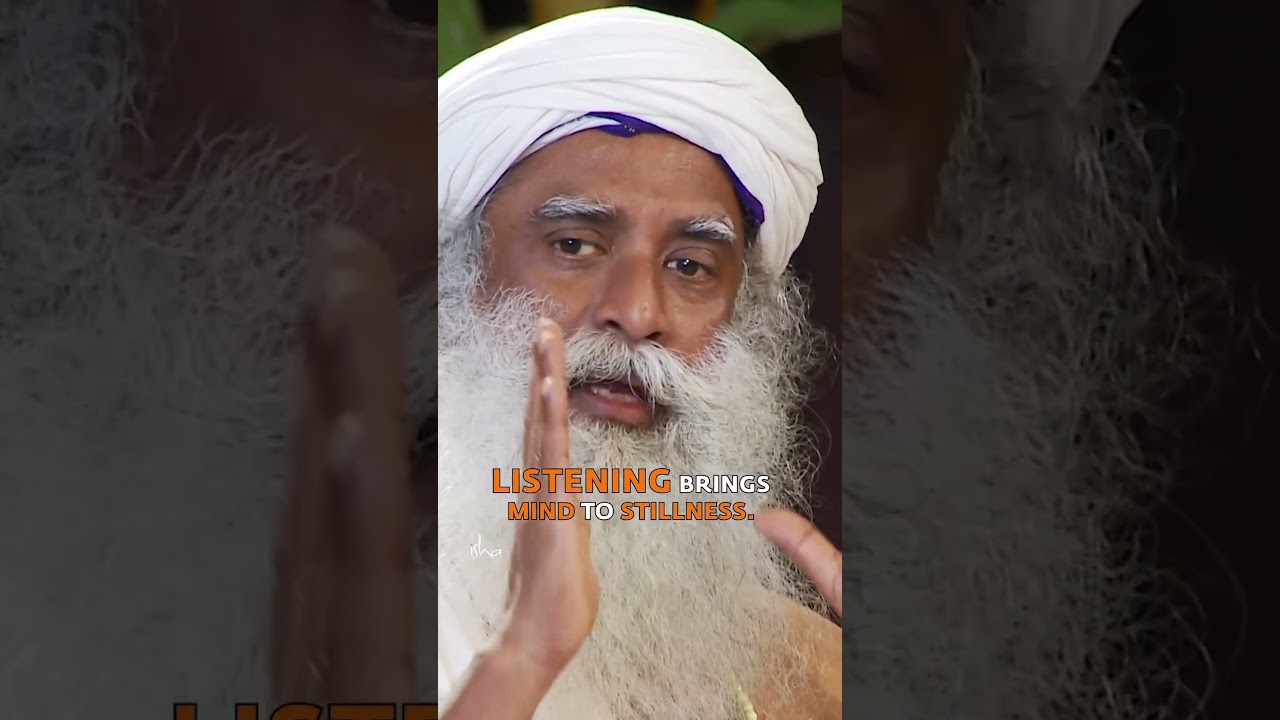 Enhance Focus & Stillness with Sadhguru π§ββοΈ