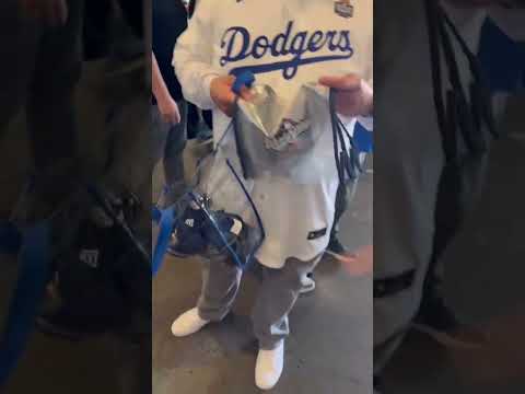 Dodger Stadium is giving away incredible items for World Series Game 3 today 🔥