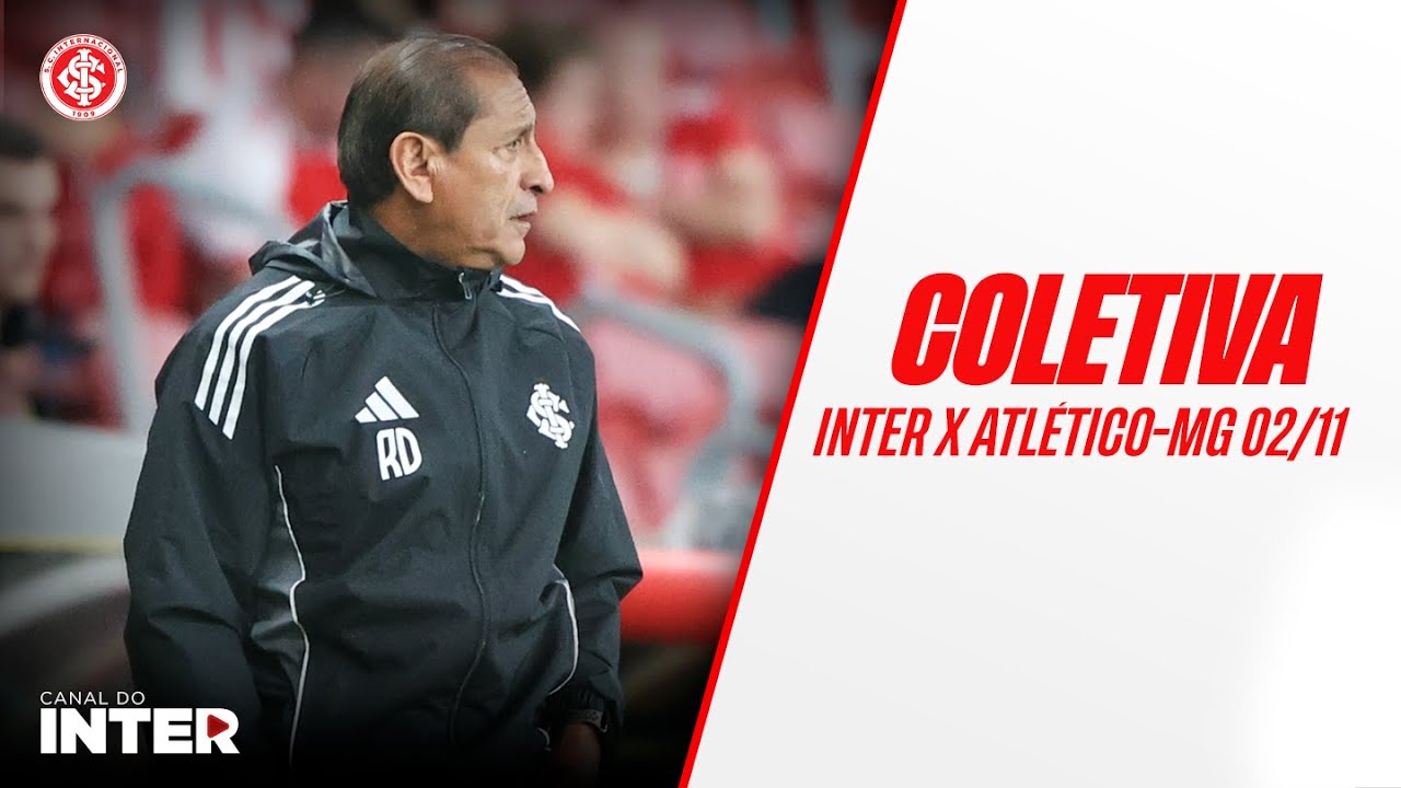 Treinador Ramón Díaz fala sobre a derrota do Internacional contra Atlético-MG ⚽