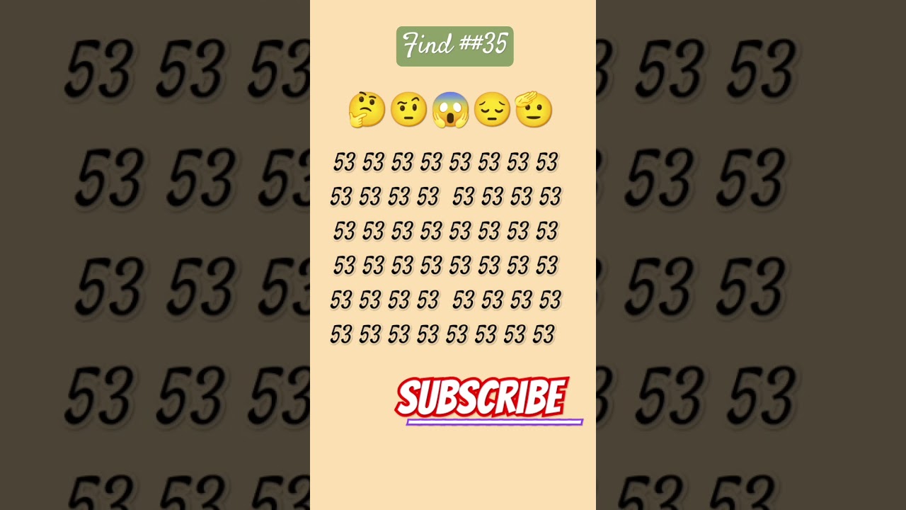 Can You Spot the Odd Number? 🧩 Fun Math Puzzle