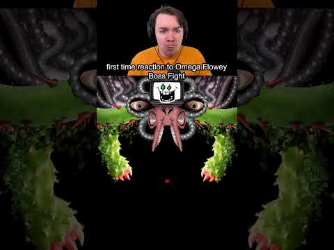 Reacting to Omega Flowey Boss Fight in Undertale #undertale