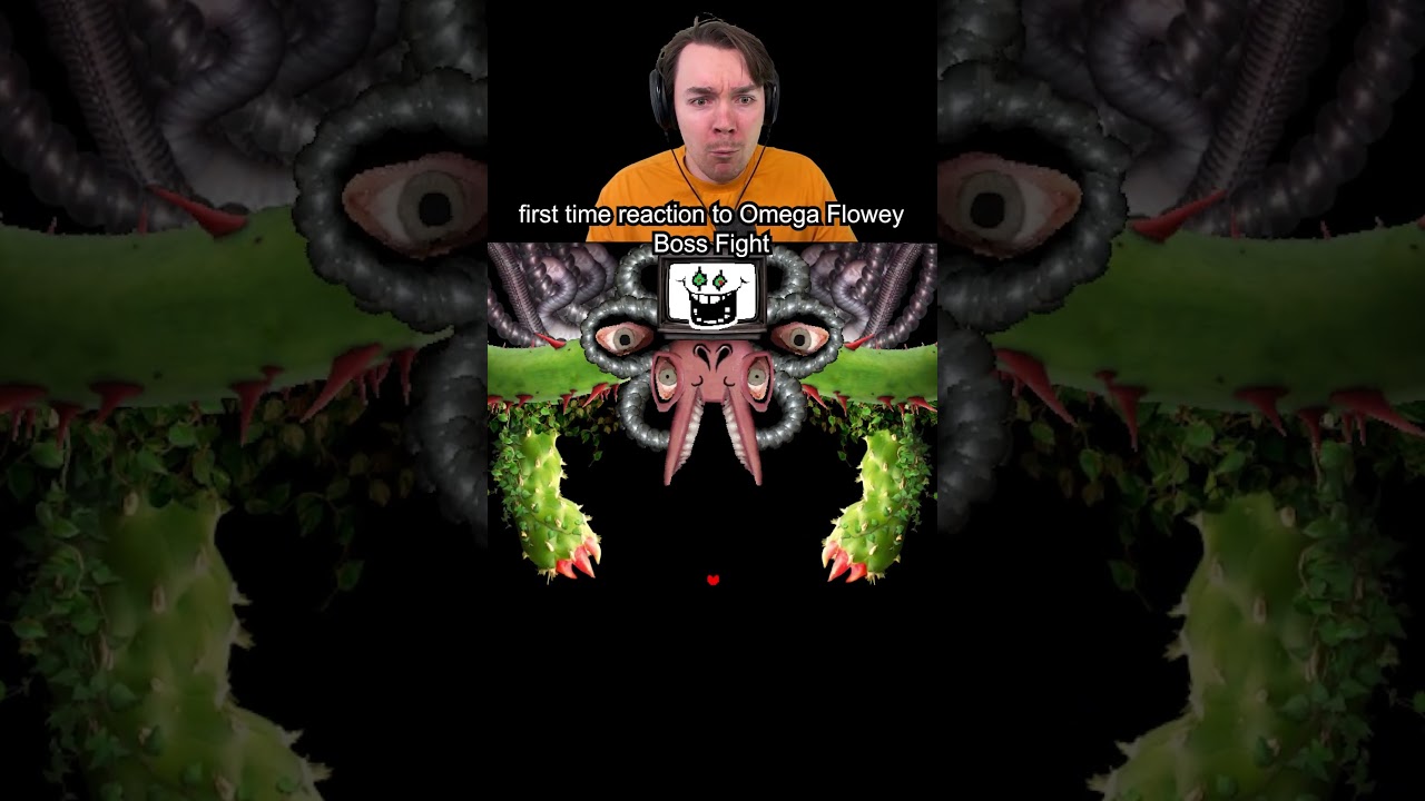 Epic Reaction to the Intense Omega Flowey Boss Fight in Undertale 🎮
