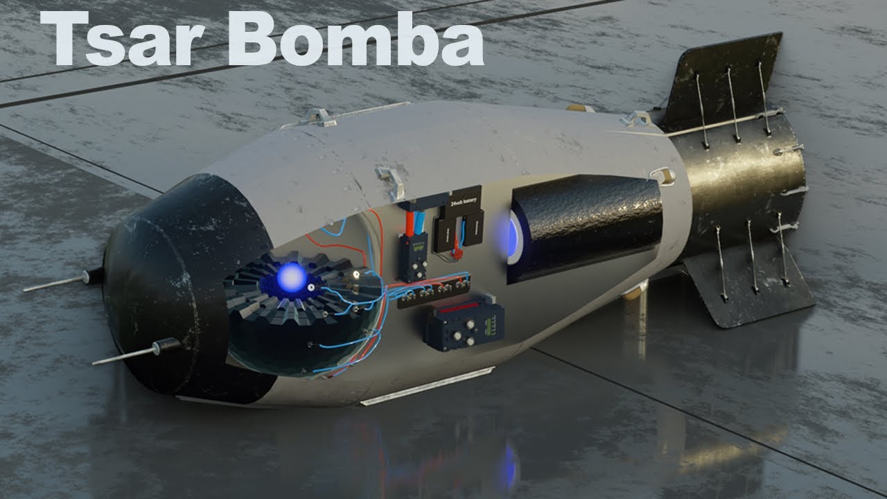 How the Tsar Bomba Works: World's Largest Nuke 💥