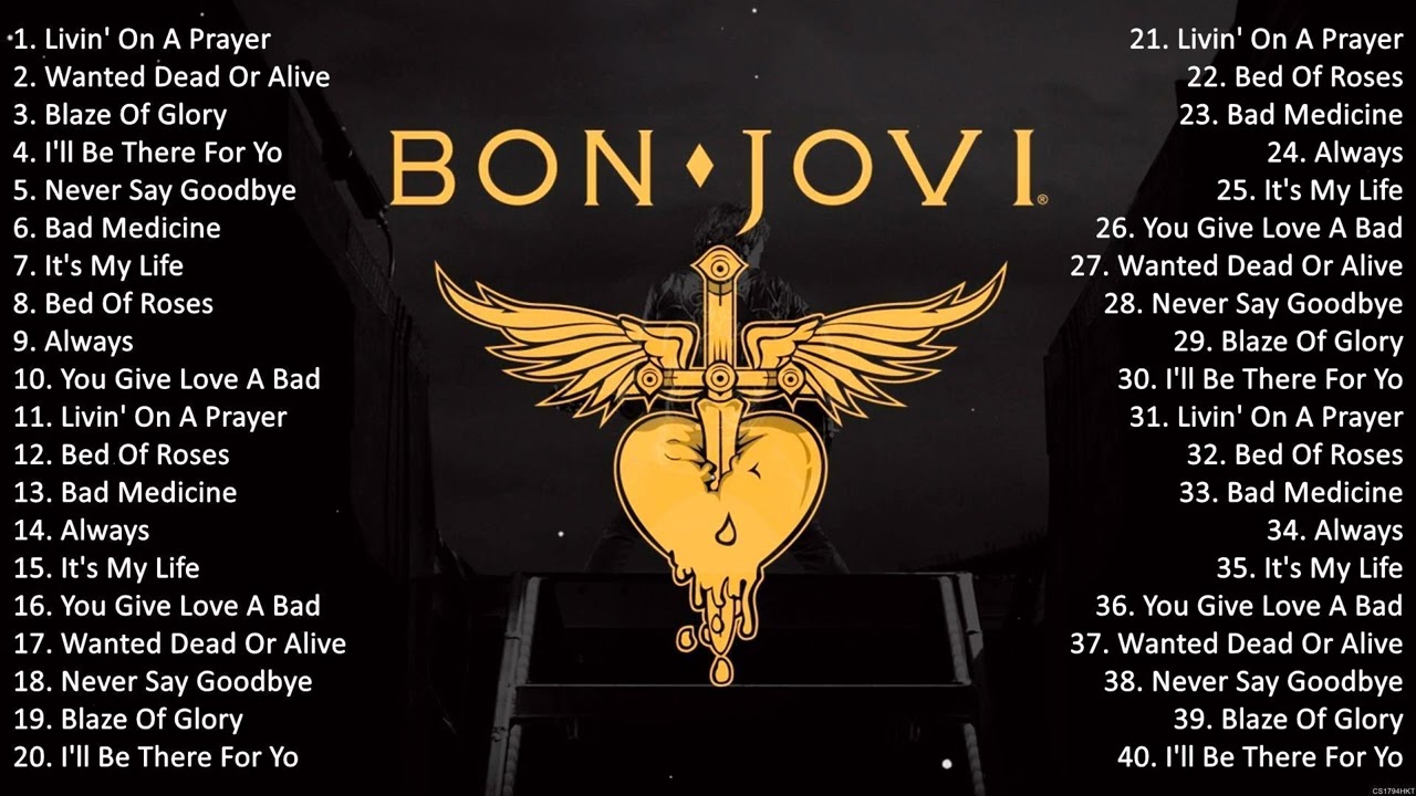 Bon Jovi's Greatest Rock Hits 🎸