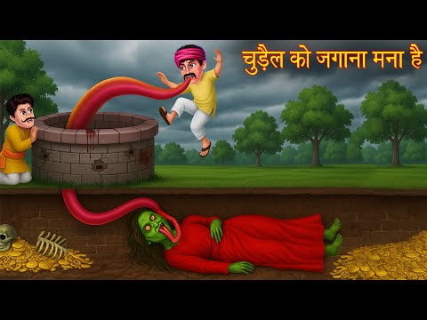 Chudail Ko Jagana Mana Hai | рдЪреБреЬреИрд▓ рдЬрд╛рдЧ рдЙрдареА | Horror Stories | Chudail Ki Kahaniya | Horror Comedy