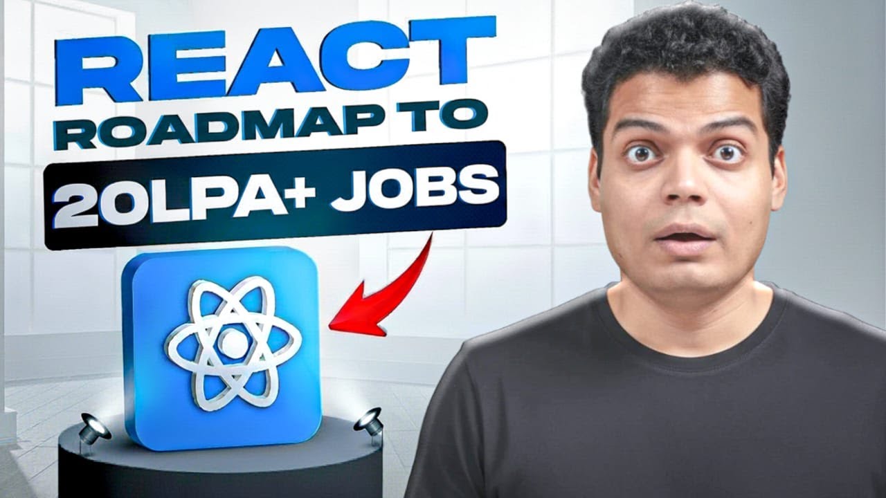 React Roadmap 2025: From Beginner to ₹25 LPA Developer