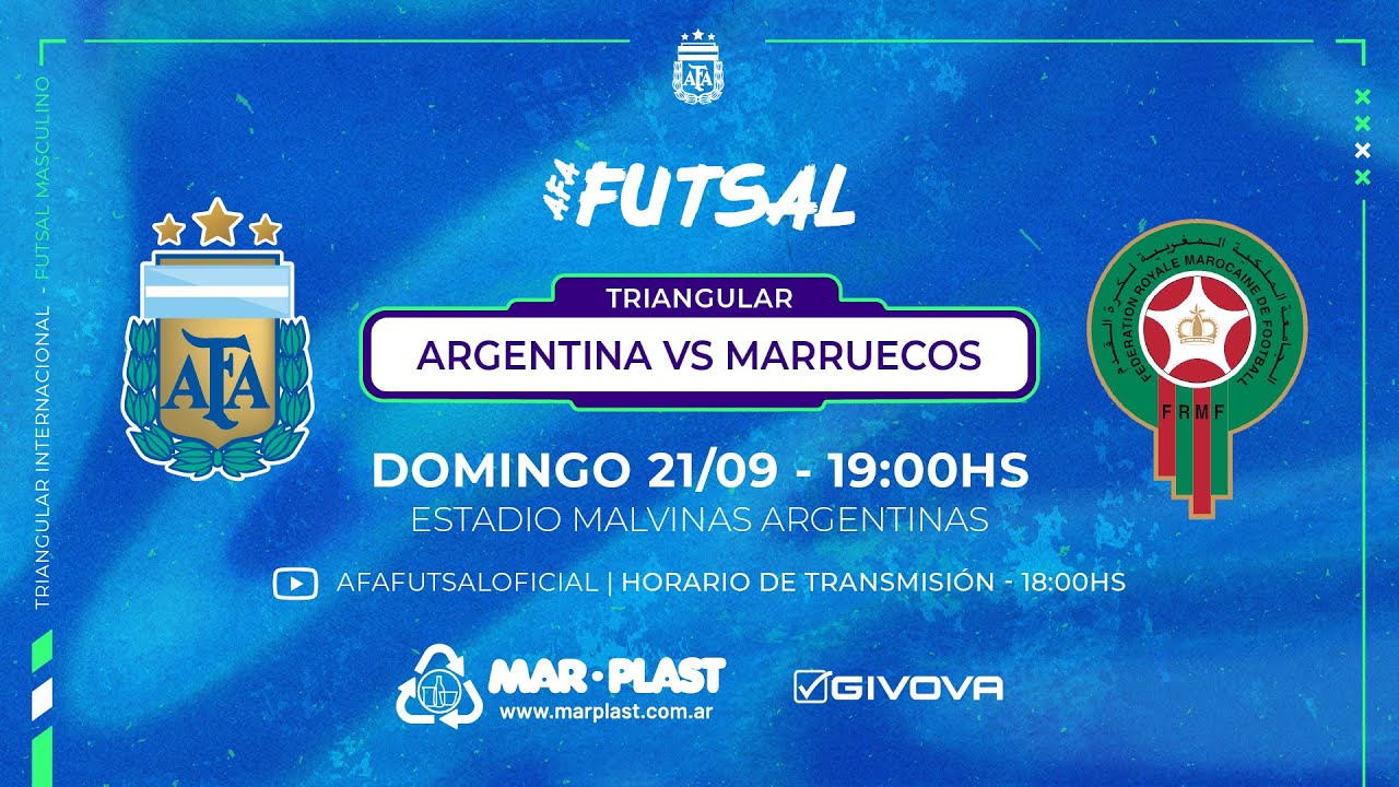 Futsal Argentino cierra Triangular Internacional 🇦🇷