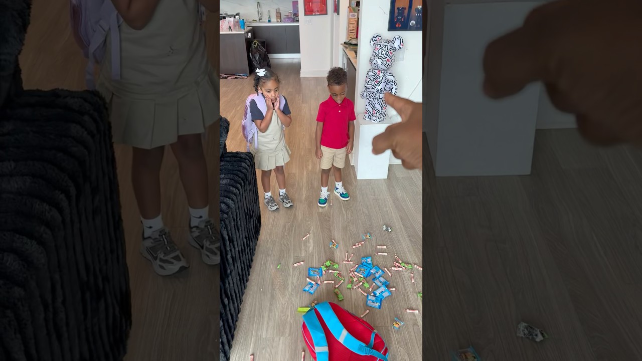 MJ Gets in Trouble for Candy at School 🍬