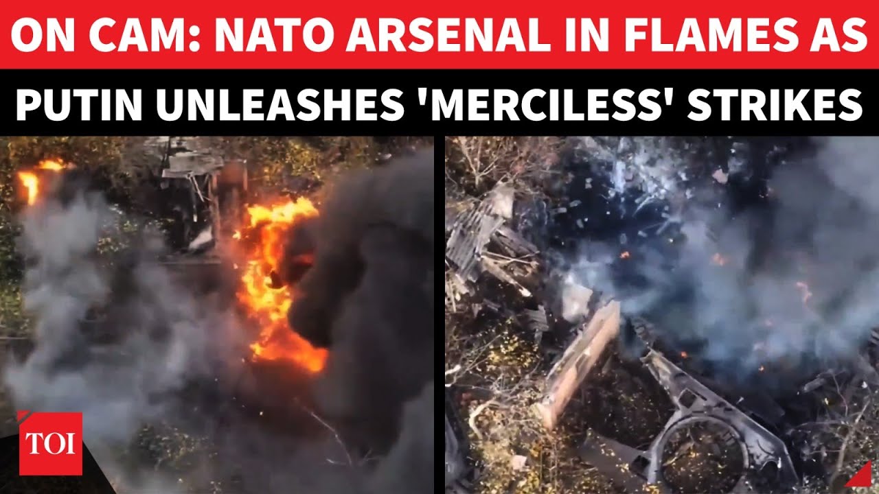 Russian Airstrike Destroys German ‘Wonder Weapon’ & NATO Arsenal in Dramatic Footage 🚨