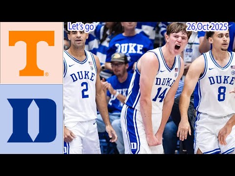 Duke vs Tennessee FULL GAME Highlights | College basketball 2025 | Ncaa basketball 2025