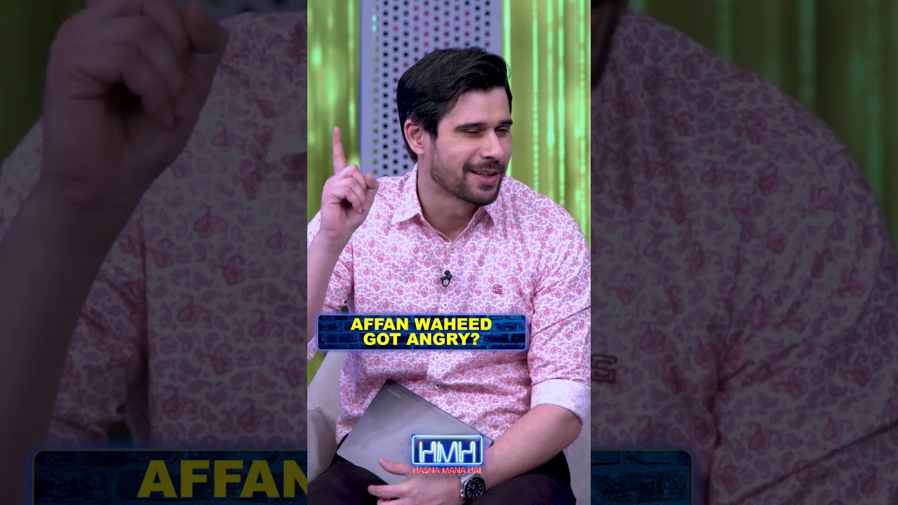 Affan Waheed Loses Temper! 😲