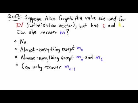 Cbc Initialization Vector - Applied Cryptography