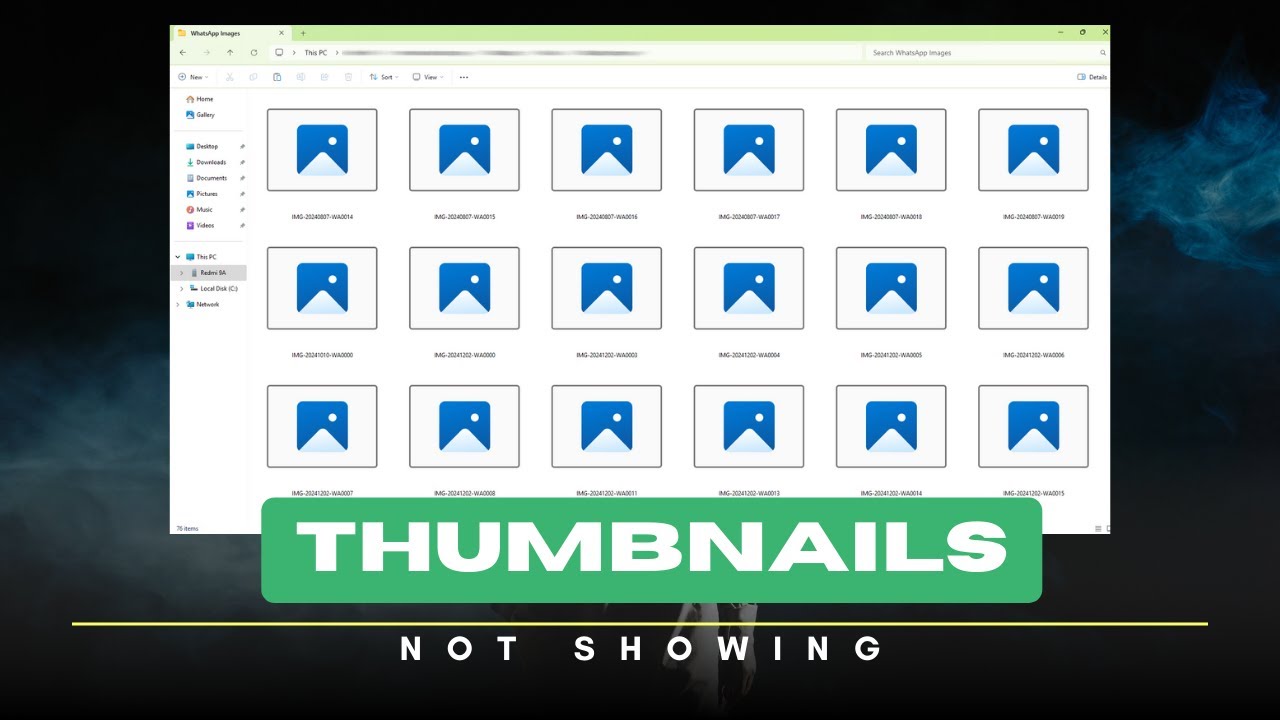 Fix Thumbnails Not Showing on Windows 11 🖼️