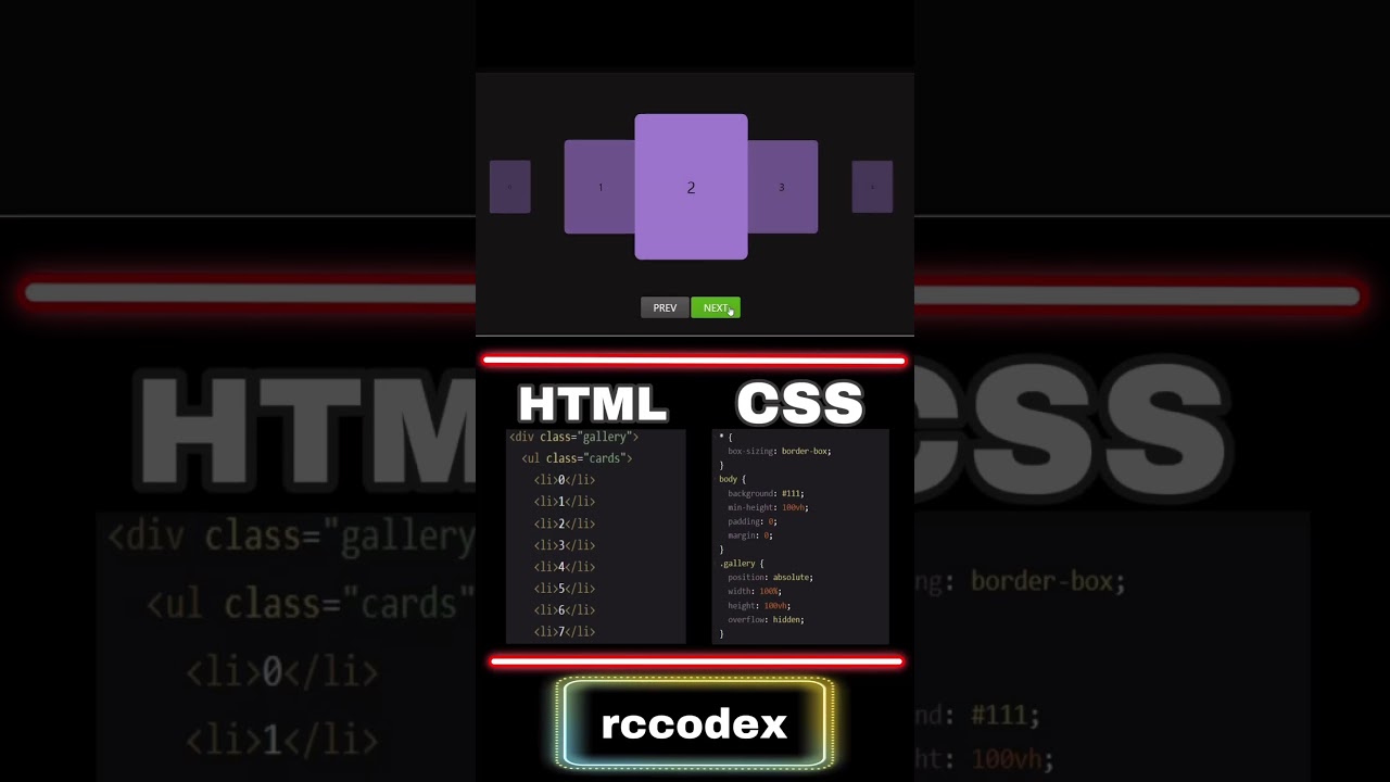 Swiper Animation with HTML, CSS & JS 🎨