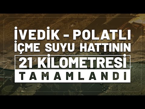 Etimesgut'tan Polatlı'ya "İvedik-Temelli-Polatlı İçme Suyu Hattı" Çalışmalarımız Hızla İlerliyor