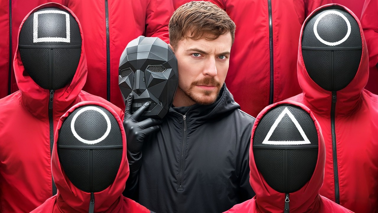 Watch the $456,000 Squid Game Challenge in Real Life! 🦑🔥