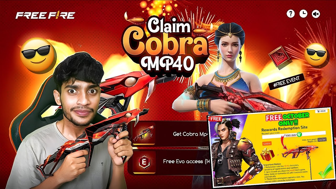 π₯ Free Fire Redeem Codes for October 25 β Grab Your Rewards Now!