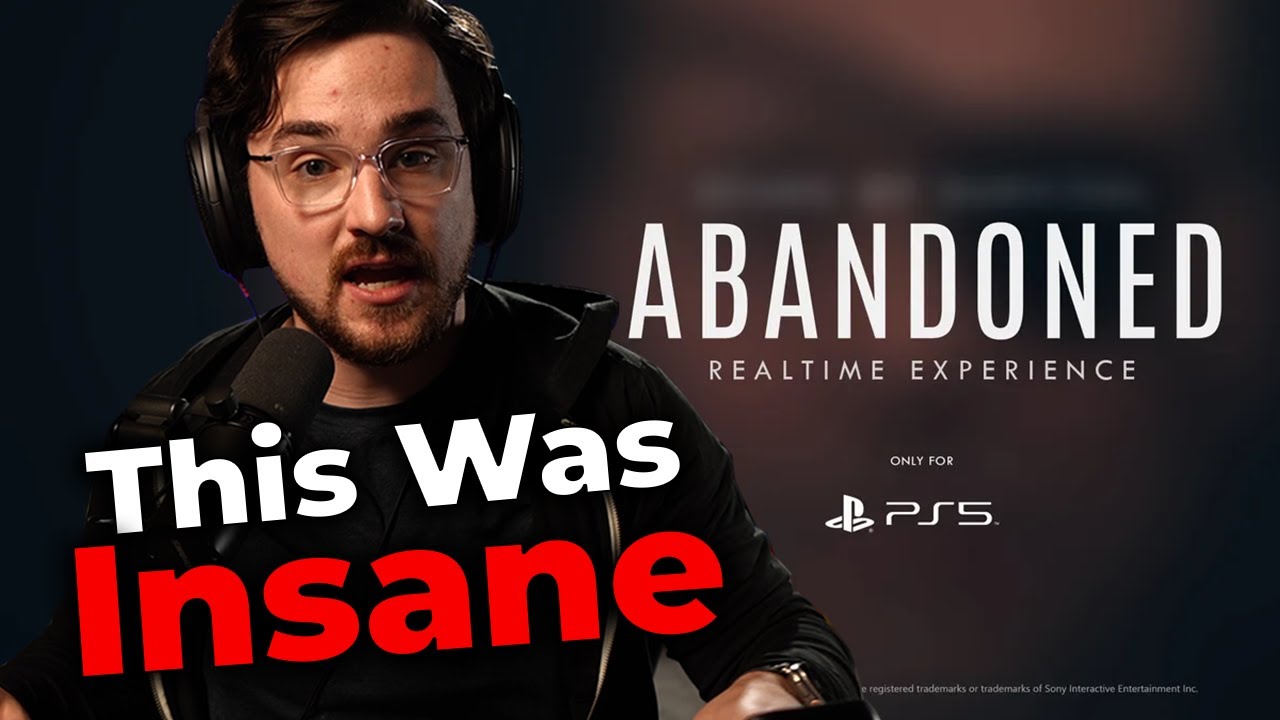 The Weird Story Of Abandoned (Fake Kojima Game) - Luke Reacts