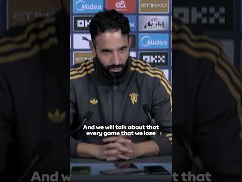 Ruben Amorim insists he will not change his philosophy at Man Utd ❌