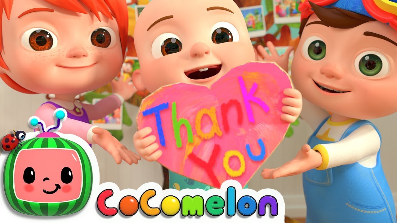 Thank You Song | CoComelon Nursery Rhymes 🎶