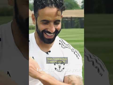 🚨🎥 | Ruben Amorim: “I want to stay at Manchester United for TWENTY years.” #manchesterunited