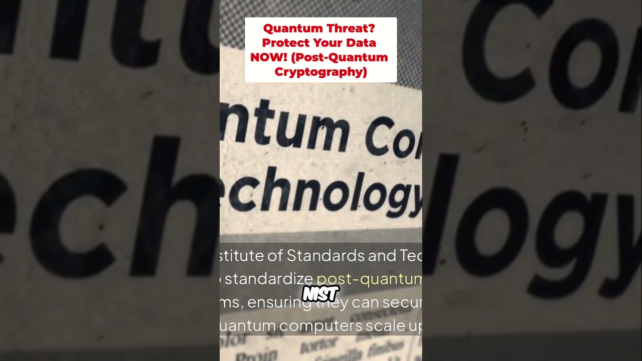 Addressing Quantum Threats: Safeguarding Data with Post-Quantum Cryptography