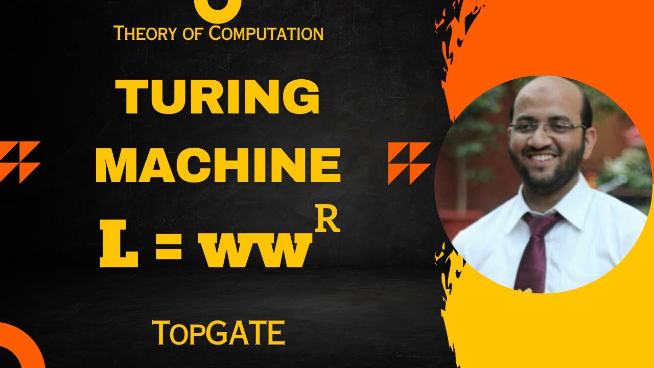 Turing Machine for Language L = ww^r in Automata Theory