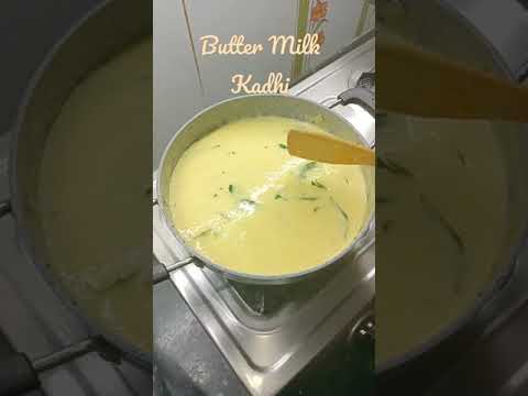Butter Milk Kadhi/Chach Kadhi/Kadhi/Kari Chach Recipe #shorts #ytshorts
