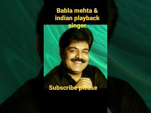 babla mehta melodious voice #90severgreen #playback #tseries #music