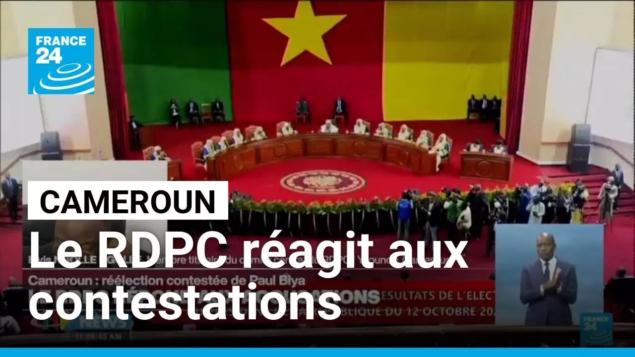 Cameroun : le RDPC répond aux accusations, face à la réélection contestée de Paul Biya