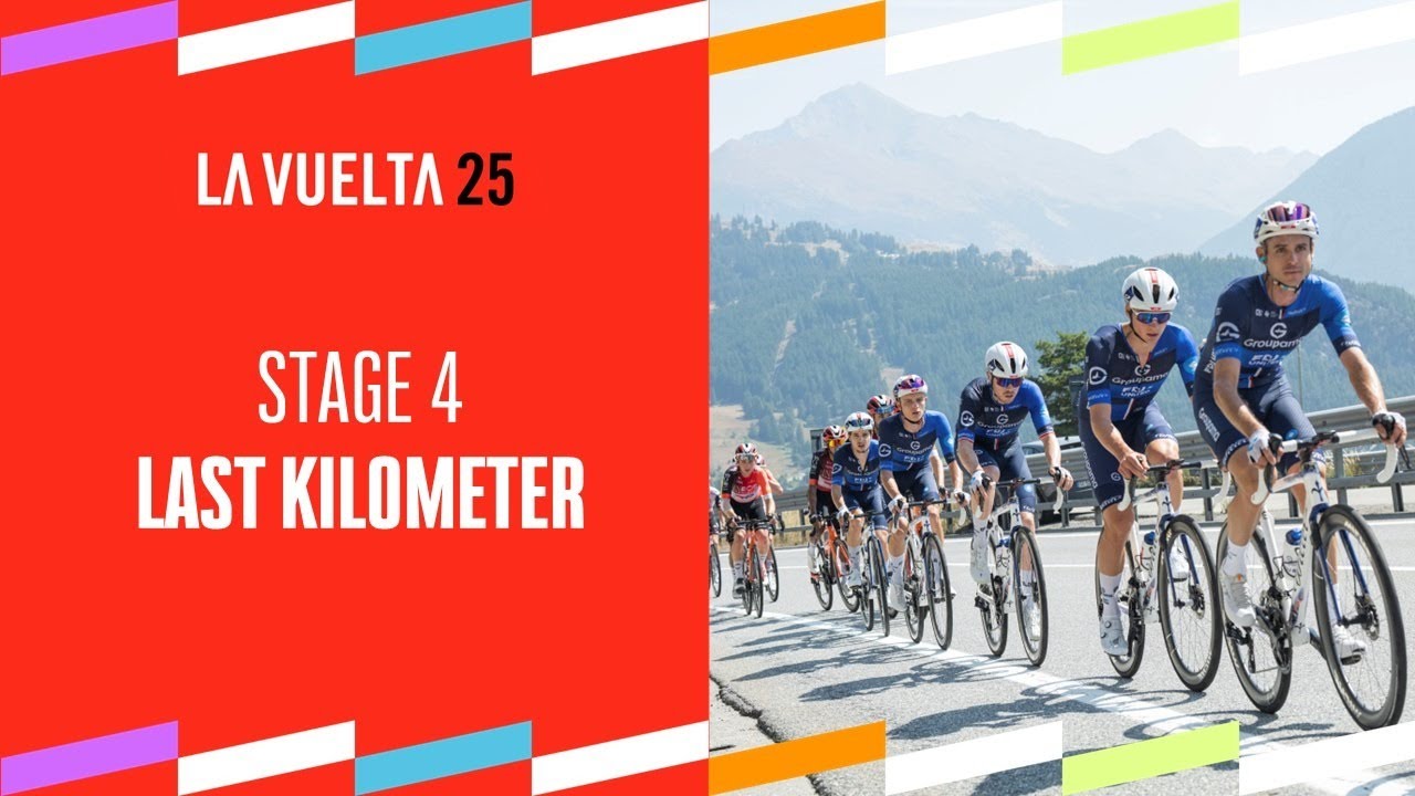 π΄ββοΈ Final Sprint at La Vuelta 2025 Stage 4 β Last Kilometer Action!