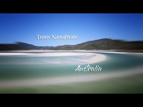 Beautiful Australian landscape by drone