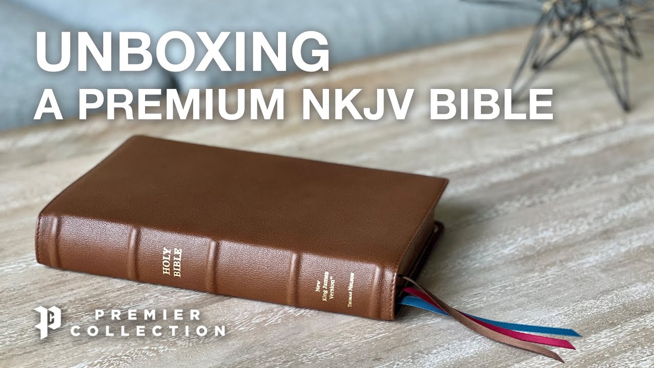 Unboxing the New Premium NKJV Bible 📖