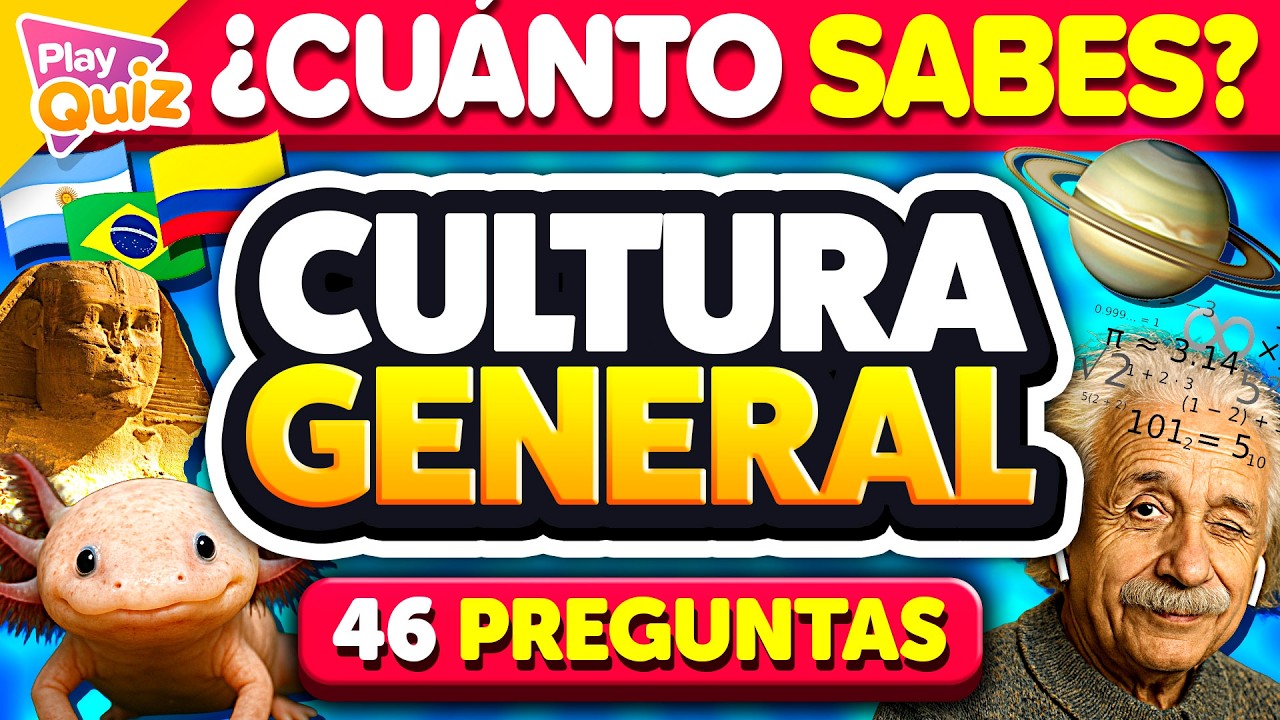¿Cuánto Sabes? Preguntas de Cultura General | Play Quiz Trivia