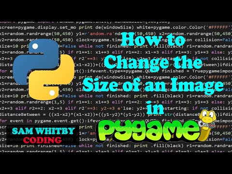 Adjusting Image Size in Pygame