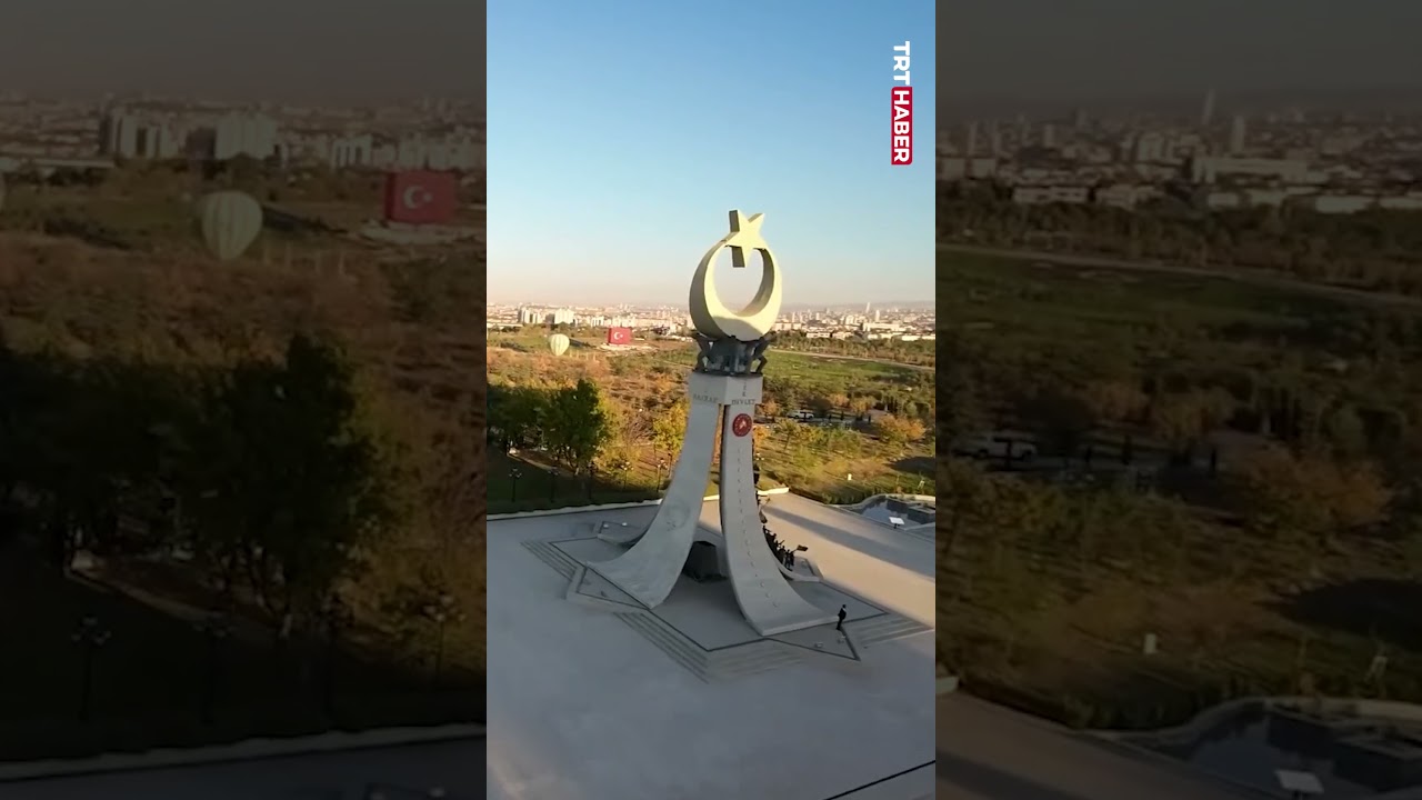 Cumhurbaşkanlığı Külliyesi'nde Renkli Sıcak Hava Balonu Gösterisi 🎈