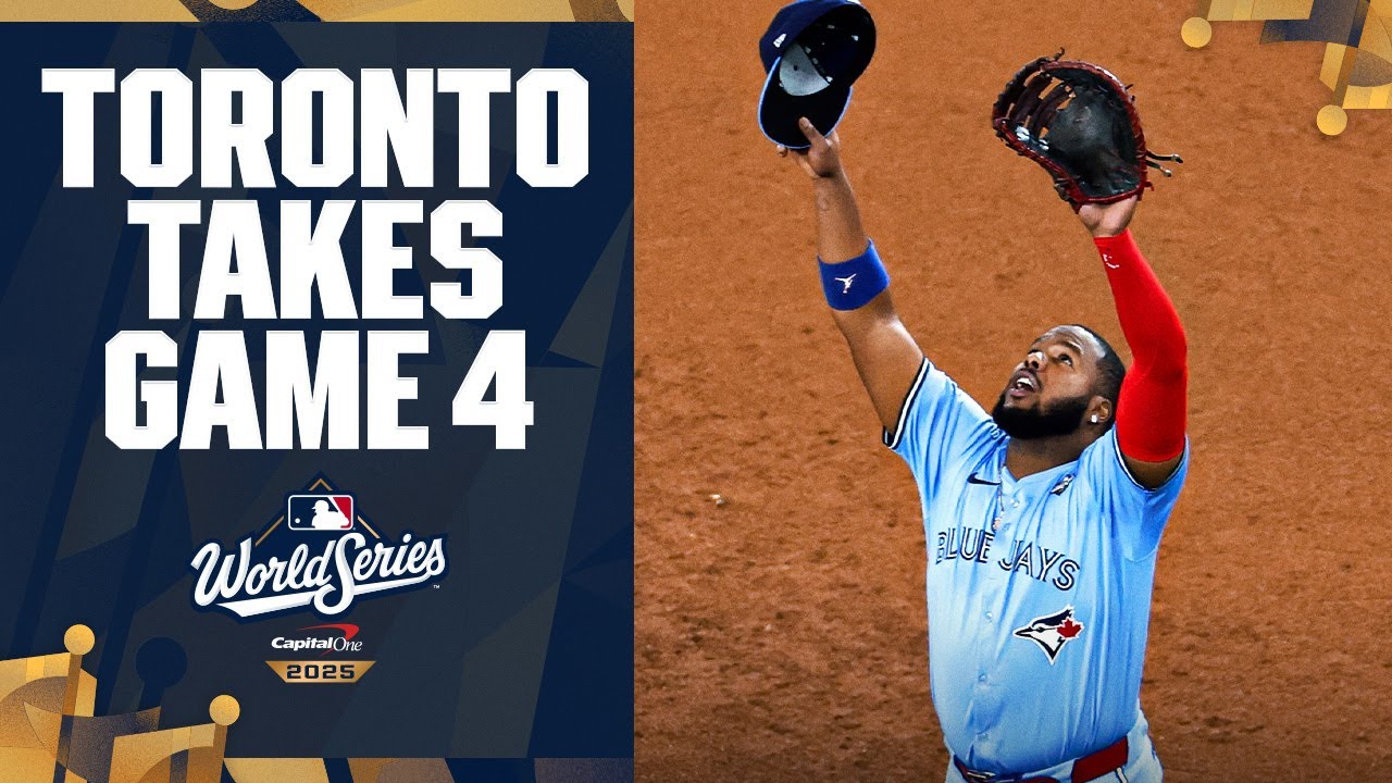 Blue Jays Tie World Series with Dominant Win in Game 4! ๐