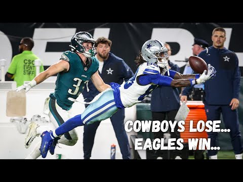 Cowboys CHOKE In The Clutch | Eagles vs Cowboys | NFL Week 1 Kickoff TNF Game Highlight Commentary