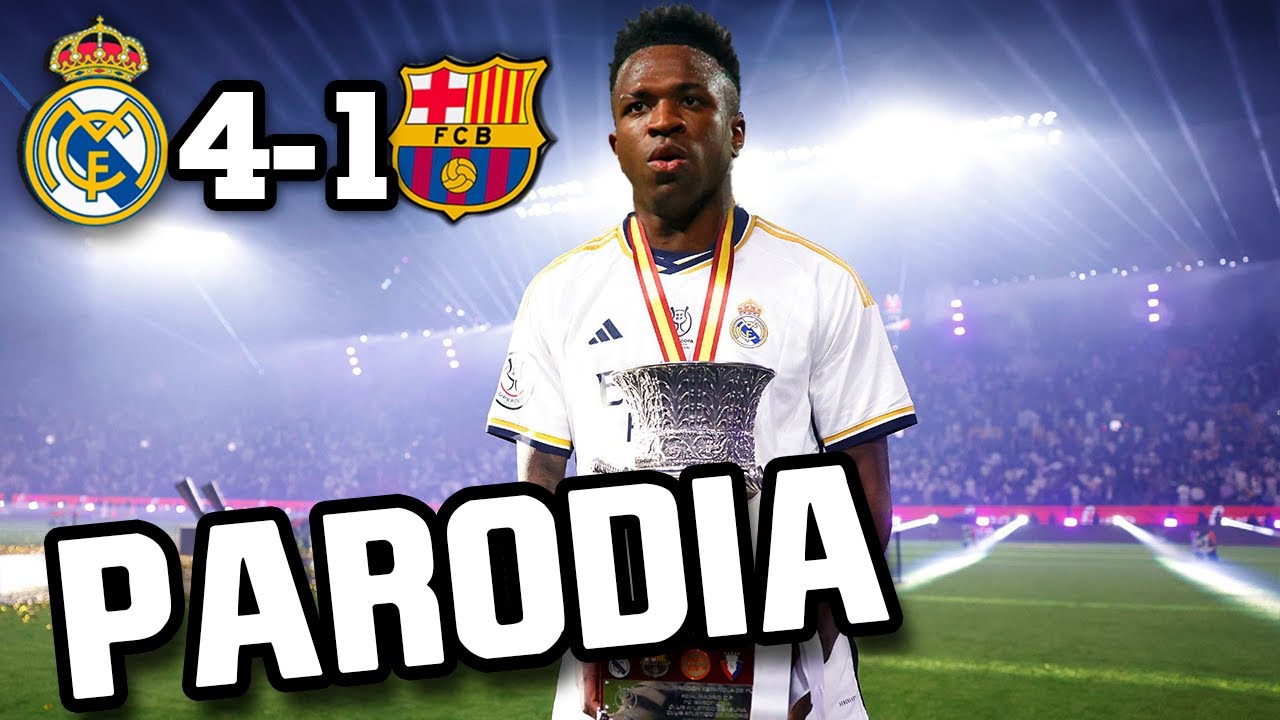 Real Madrid vs Barcelona 4-1 Parody 🎶