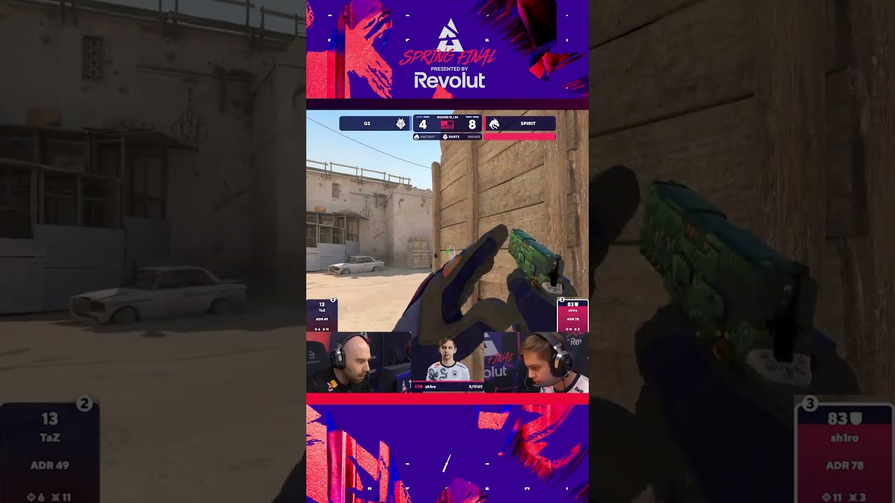 TaZ vs sh1ro 1v1 Highlights at BLAST Premier 🔥