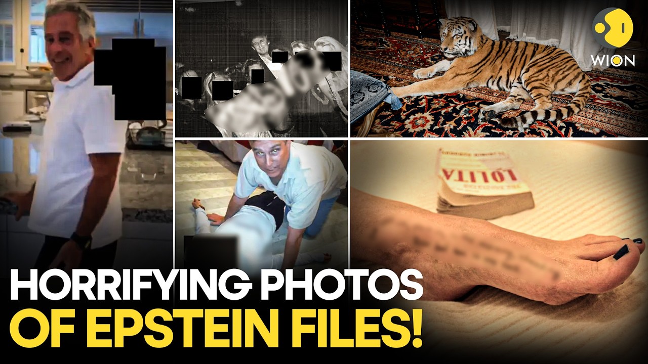 Epstein Files LIVE: Terrifying New Photos Emerge From The Jeffrey Epstein Estate | WION Live