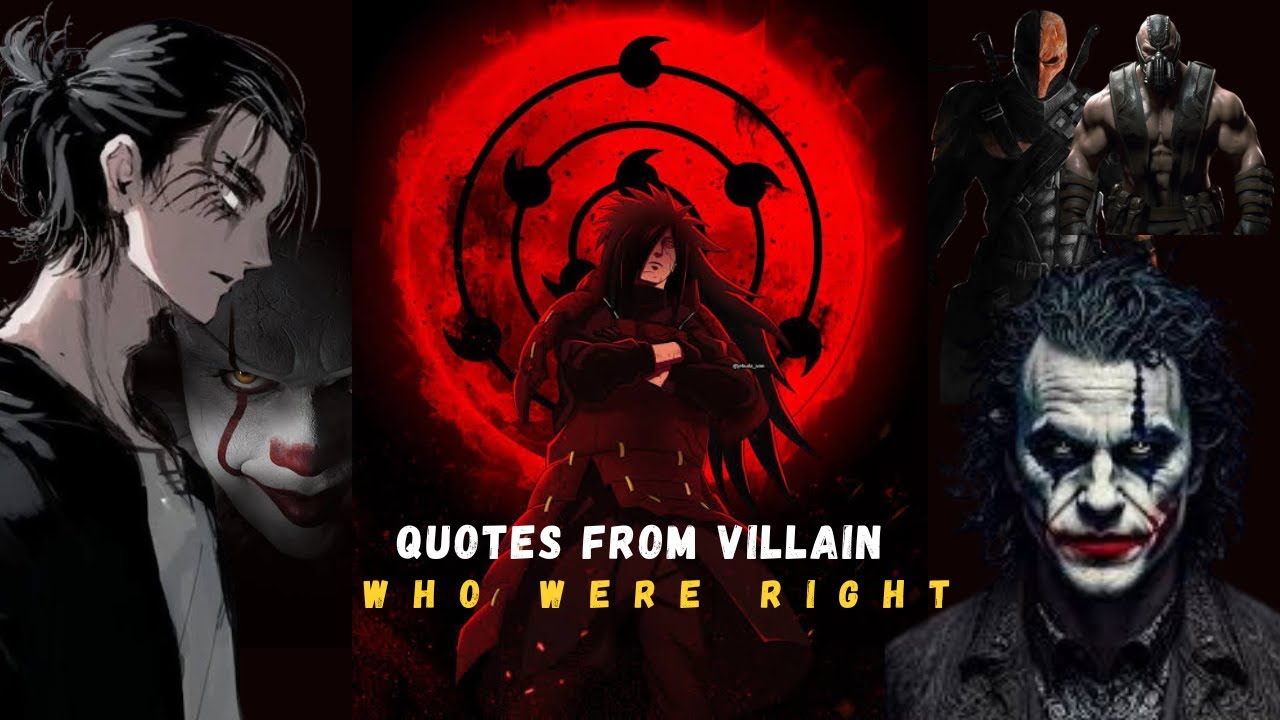 Villain Quotes That Were Actually Right | Part 1