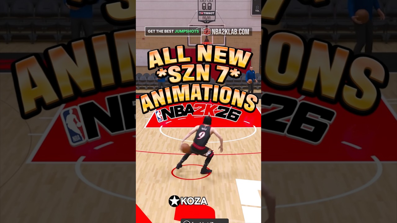 NBA 2K26 Season 7 New Animations 🎮