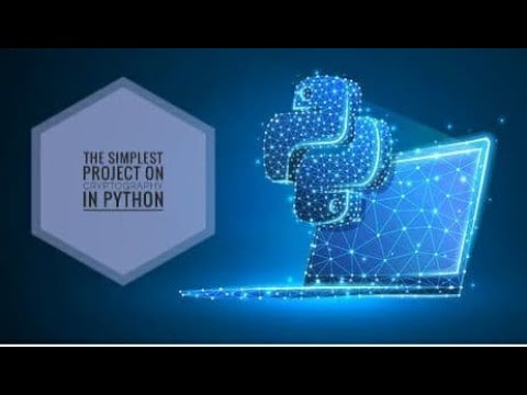 #python ||The simplest project on cryptography in python || python mini project|| cryptography
