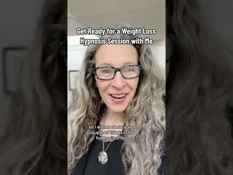Get ready for a weight loss hypnosis session with me. #hypnosisforweightloss #hypnosistraining