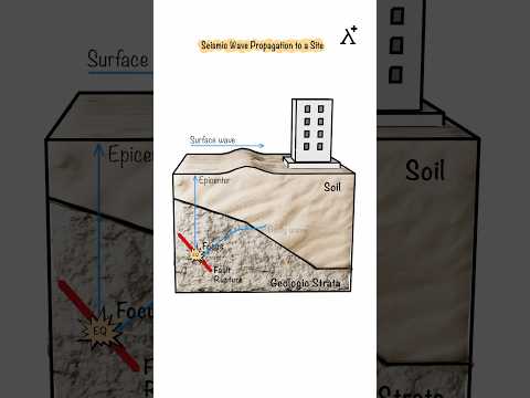 Seismic Wave Propagation to a Site