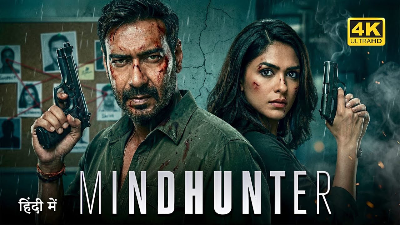 Mindhunter (2025) | Ajay Devgn, Andrea Jeremiah Hindi Dubbed Crime Action Thriller | Full HD Movie