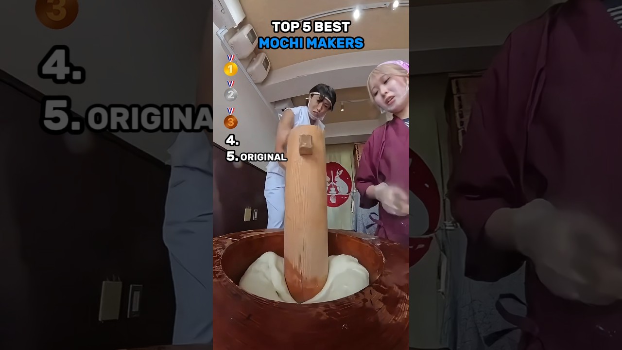 Top 5 Mochi Making Moments You Can't Miss! 🍡