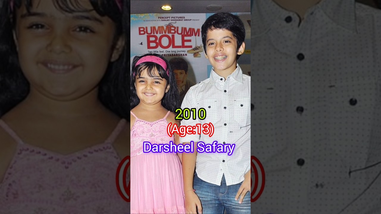 Darsheel Safary's Transformation (2007-2025) ✨